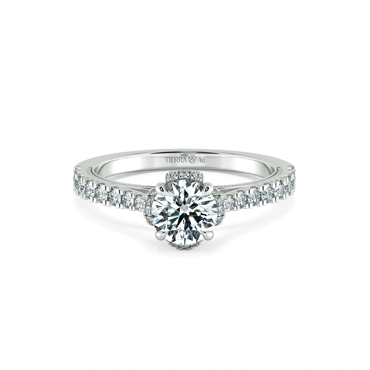 Nhẫn đính hôn Kim cương Solitaire Morri Morri NCH1613 1